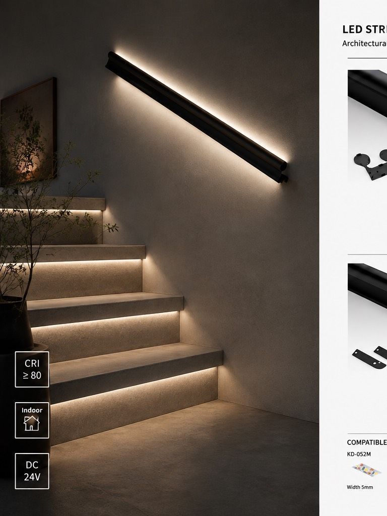 Linear Light LED Strip, Industrial Arc