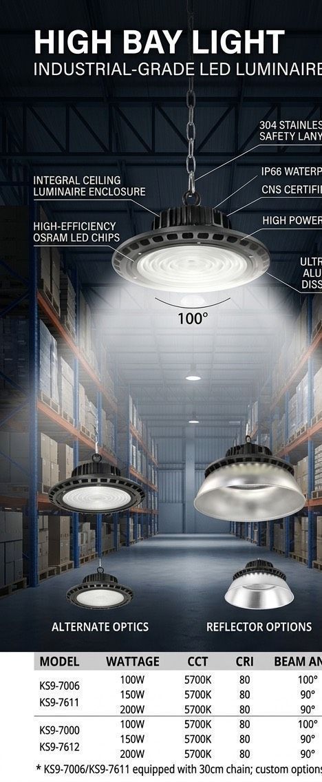 High Bay Light Industry, Industrial Arc