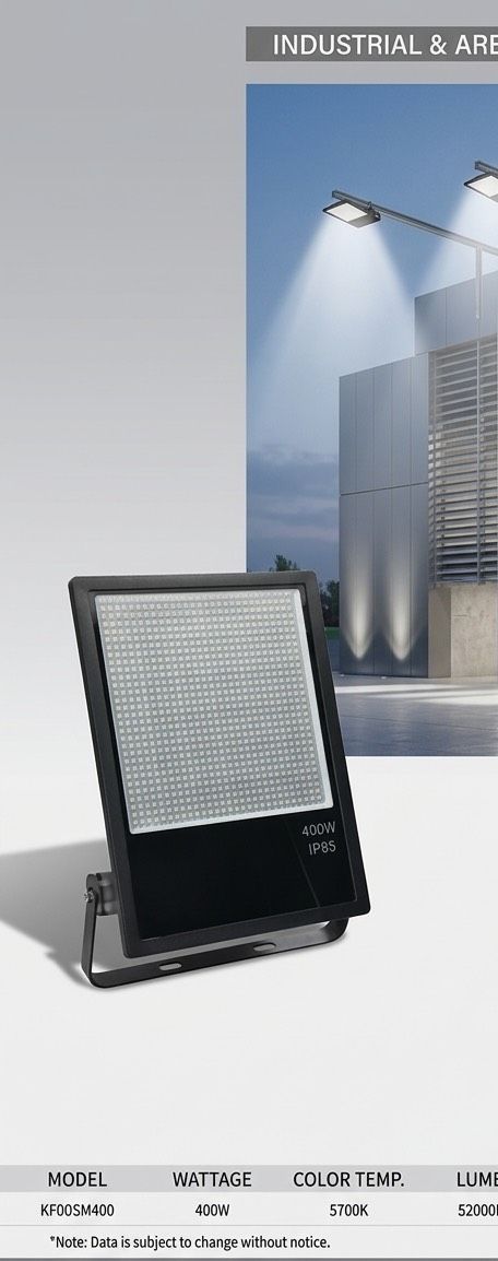LED Floodlight, Industrial Arc